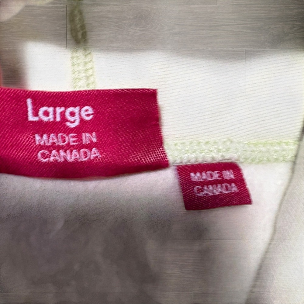 Supreme Arabic Logo Hoodie Size Large Pale Lime Green Made in Canada FW21 Mens - Picture 7 of 7